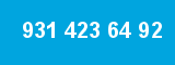 931 423 64 92